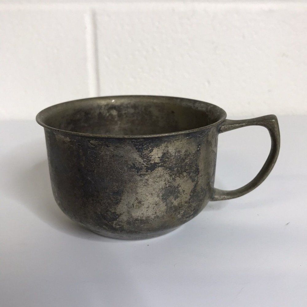 WEAR-BRITE Grand Silver Co. NY Nickel Silver Plated Cup  1940's Vintage Piece